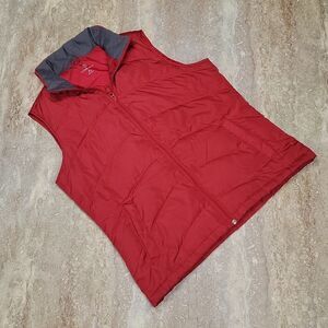 LANDS END WOMENS DOWN VEST SIZE M 10-12